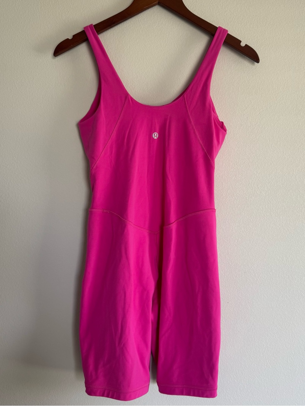 Lululemon sonic pink align romper size 6